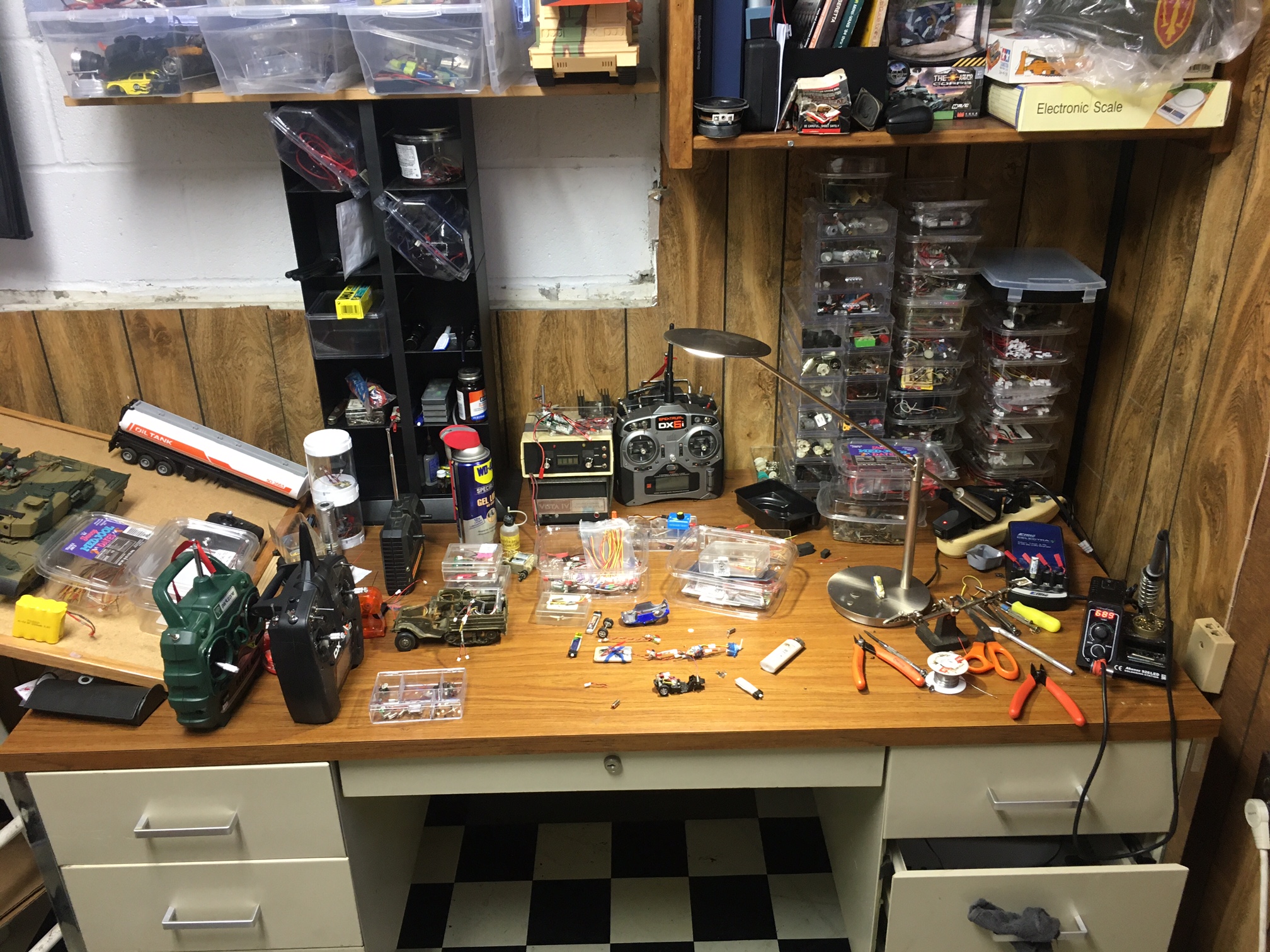 part of the work shop area