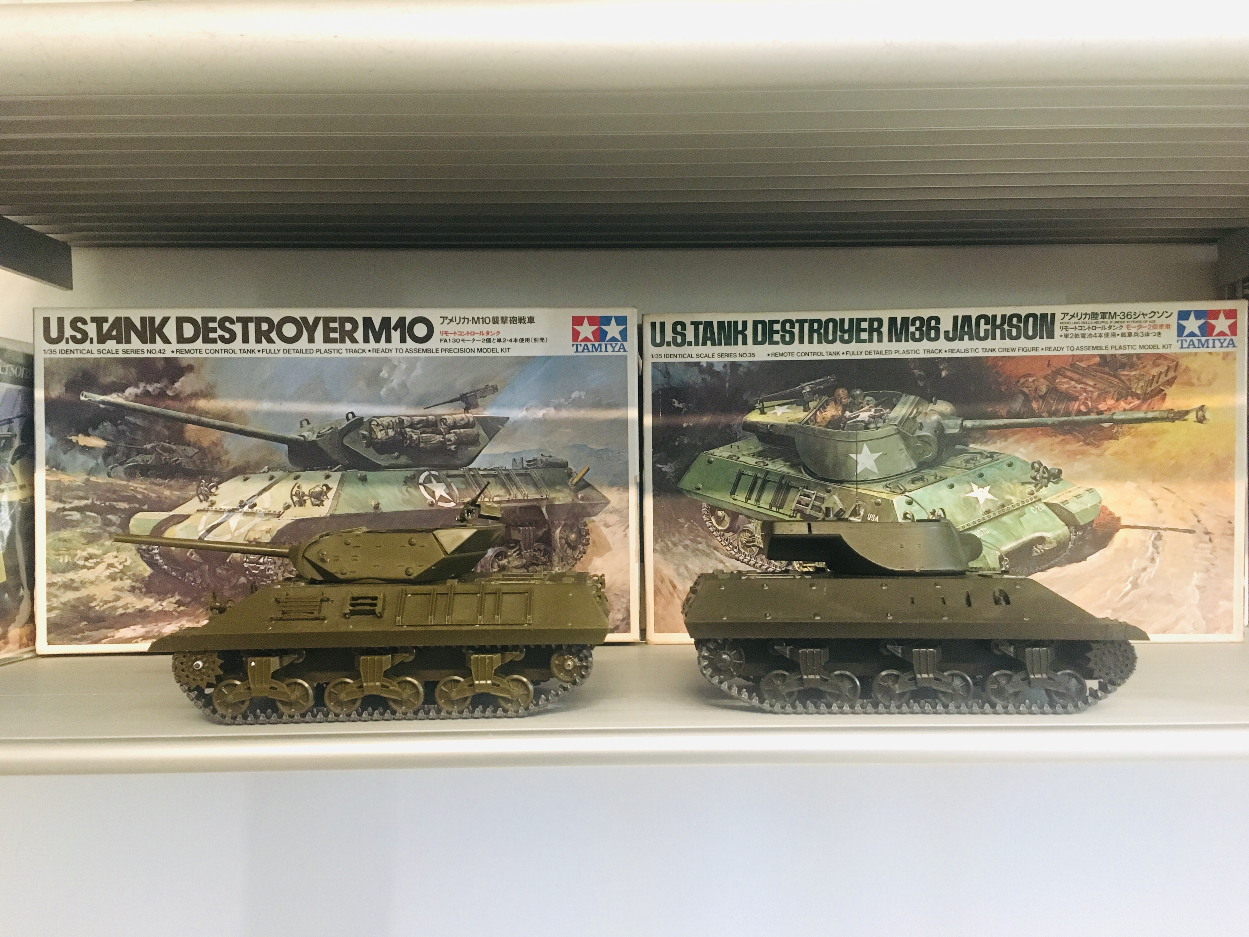M36 is the successor to the M10. Both of these are the much sought after. The &quot;REMOTE CONTROL TANK&quot; kits with twin motor and all metal gearbox Are nearly impossible to find,.