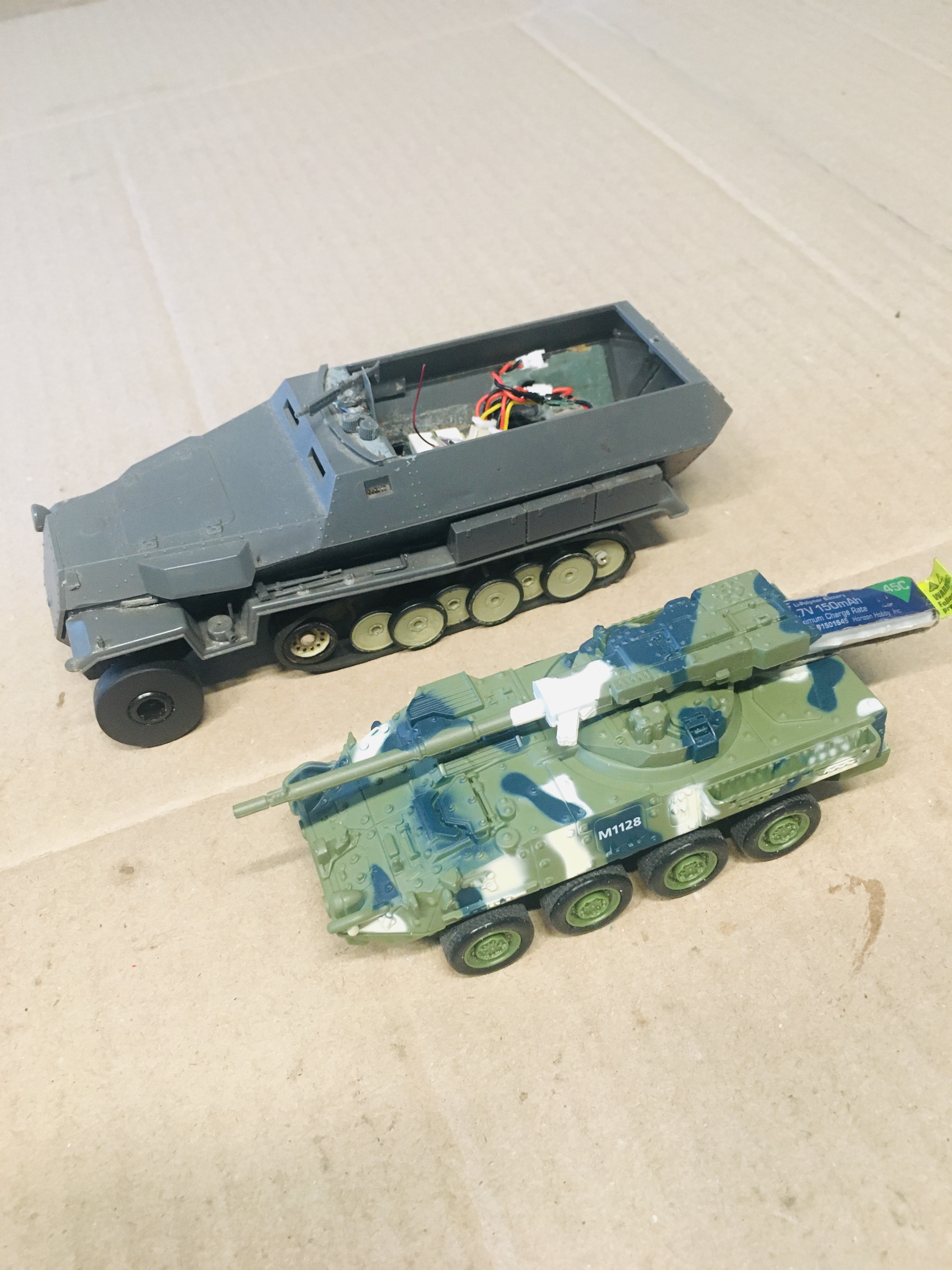 I am beginning to wonder what is the actual scale of this M1128 Stryker..Next to a 1/35 Hanomag.