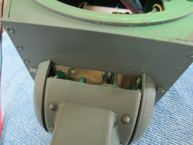 Gap under the gun shield after dressing with a file