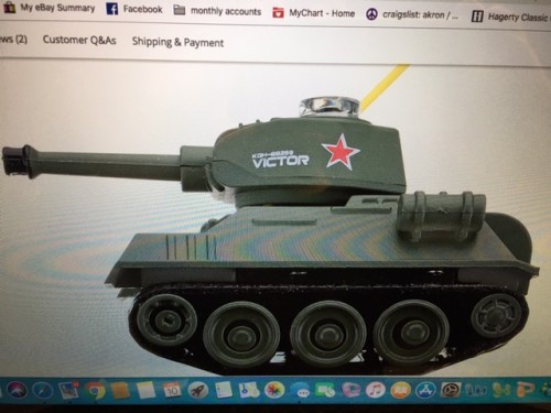 Russian T-34 (sorta) I bought two for IR battle but does not say they are IR battle tanks but it implies they are.