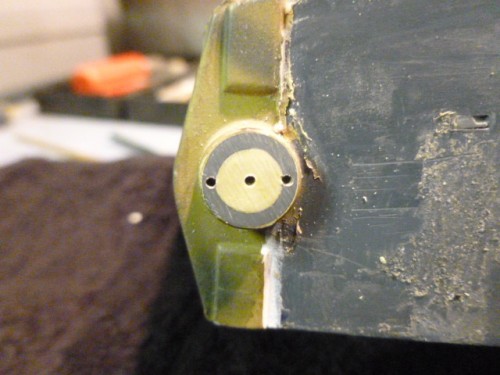 04 Pilze base filled , features restored with pin drill and centre marked.jpg (121.38 KiB) Viewed 3962 times Hollow centre of lug filled and drill markings restored.