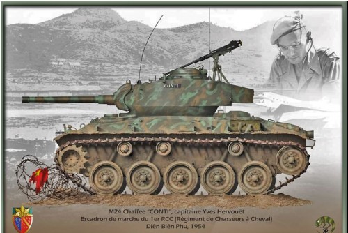 RC 1/16 M-24 Chaffee light tank- Dien Bien Phu 1954 - Build