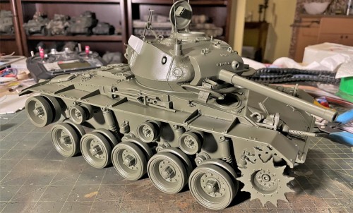 RC 1/16 M-24 Chaffee light tank- Dien Bien Phu 1954 - Build