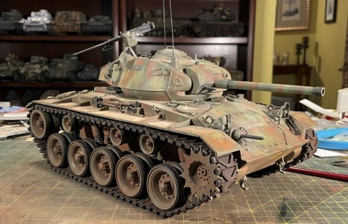 RC 1/16 M-24 Chaffee light tank- Dien Bien Phu 1954 - Build