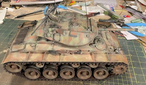 RC 1/16 M-24 Chaffee light tank- Dien Bien Phu 1954 - Build