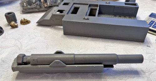 1/16 RC US 155mm Gun Motor Carriage M12 - Build