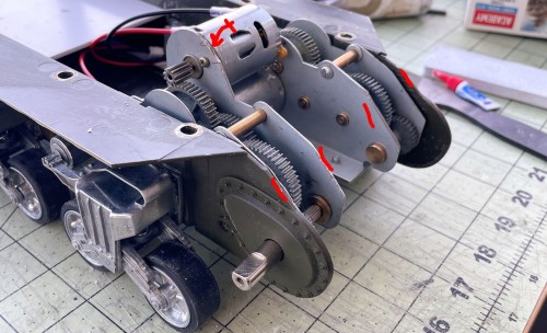 1/16 RC US 155mm Gun Motor Carriage M12 - Build