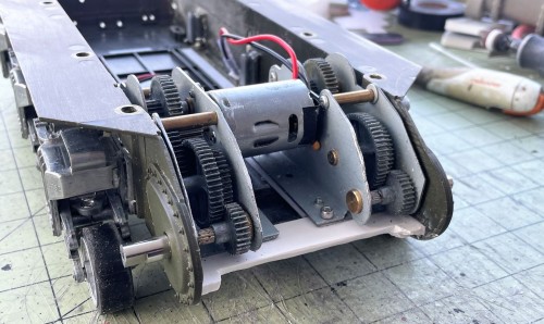 1/16 RC US 155mm Gun Motor Carriage M12 - Build