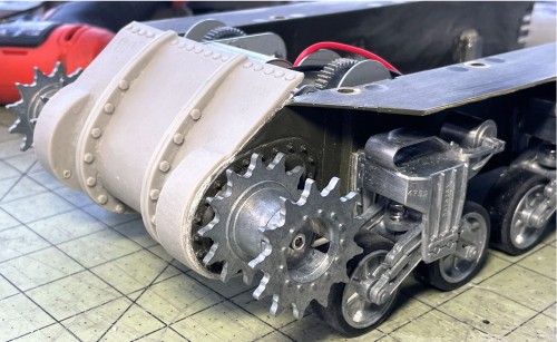 1/16 RC US 155mm Gun Motor Carriage M12 - Build