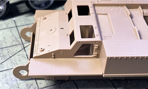 1/16 RC US 155mm Gun Motor Carriage M12 - Build