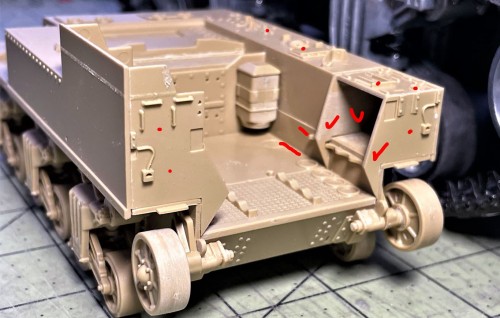 1/16 RC US 155mm Gun Motor Carriage M12 - Build