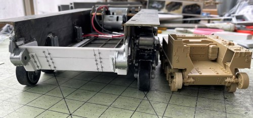 1/16 RC US 155mm Gun Motor Carriage M12 - Build