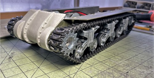 1/16 RC US 155mm Gun Motor Carriage M12 - Build