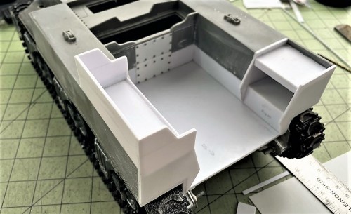 1/16 RC US 155mm Gun Motor Carriage M12 - Build