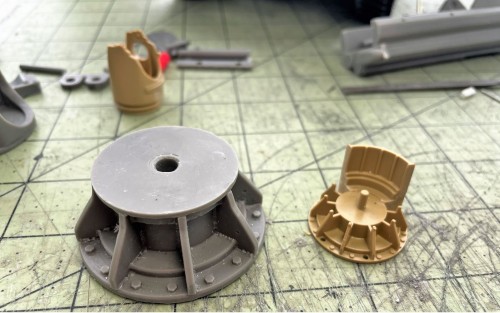 1/16 RC US 155mm Gun Motor Carriage M12 - Build