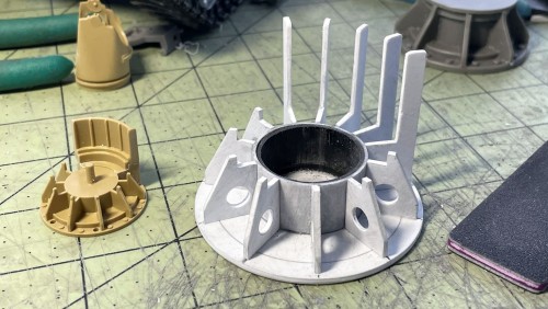 1/16 RC US 155mm Gun Motor Carriage M12 - Build