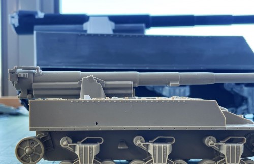 1/16 RC US 155mm Gun Motor Carriage M12 - Build
