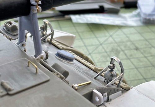 1/16 RC US 155mm Gun Motor Carriage M12 - Build