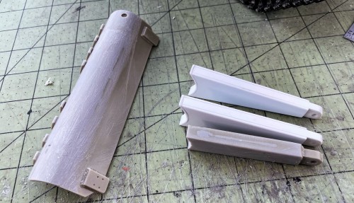 1/16 RC US 155mm Gun Motor Carriage M12 - Build