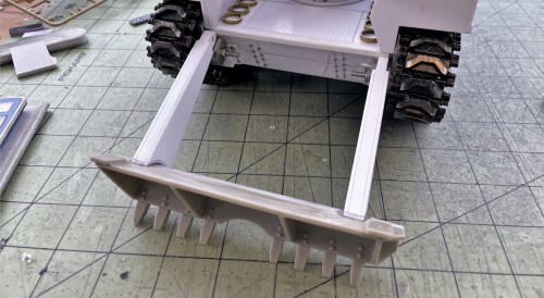 1/16 RC US 155mm Gun Motor Carriage M12 - Build