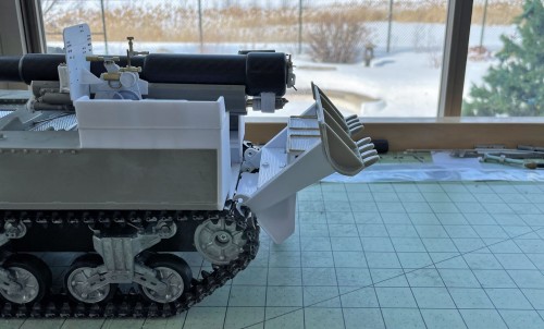 1/16 RC US 155mm Gun Motor Carriage M12 - Build