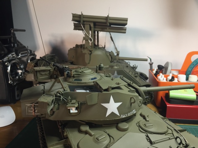 1/16 rc M24 Chaffee