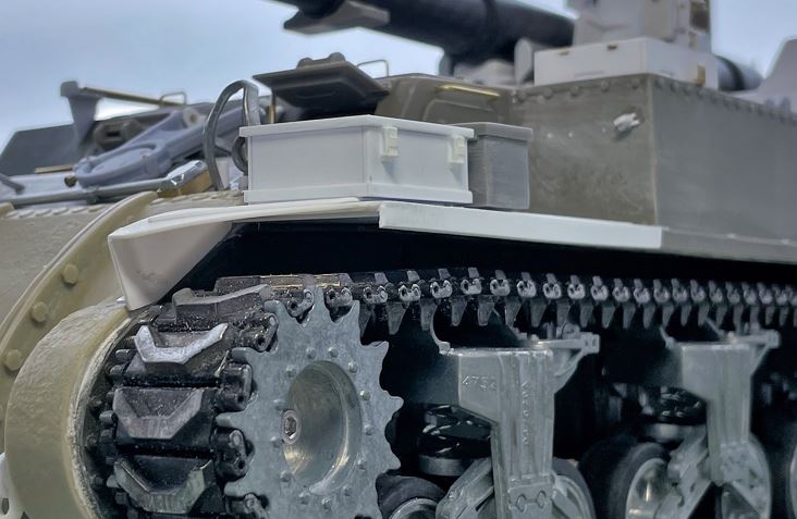 1/16 RC US 155mm Gun Motor Carriage M12 - Build
