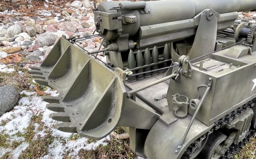 1/16 RC US 155mm Gun Motor Carriage M12 - Build