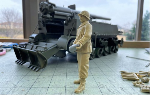 1/16 RC US 155mm Gun Motor Carriage M12 - Build