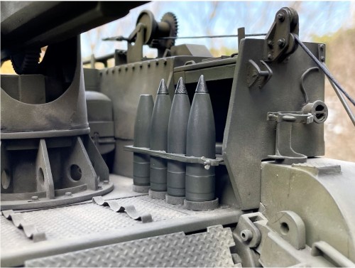 1/16 RC US 155mm Gun Motor Carriage M12 - Build