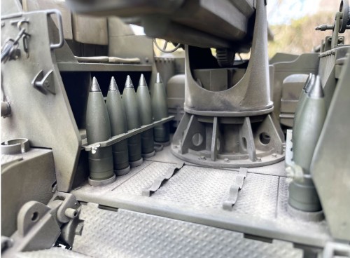 1/16 RC US 155mm Gun Motor Carriage M12 - Build
