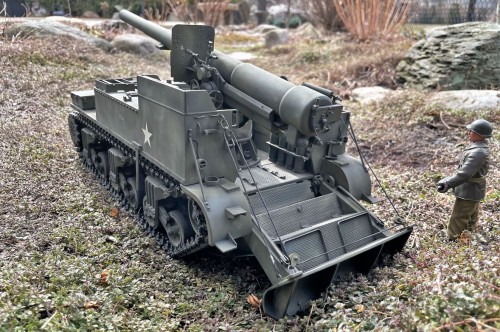 1/16 RC US 155mm Gun Motor Carriage M12 - Build