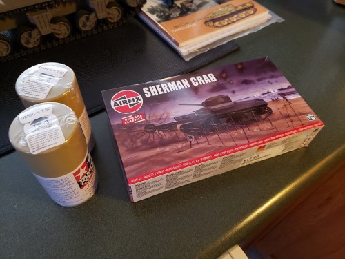 A trip to the Hobby Shop in Longmont produced needed Paint and a fun Model as well..jpg