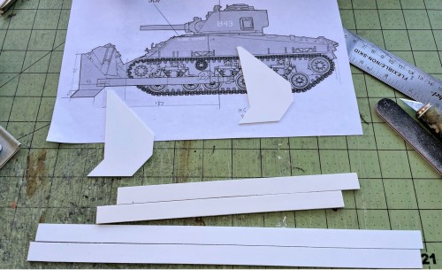 RC 1/16 Sherman T31 Demolition tank - Build