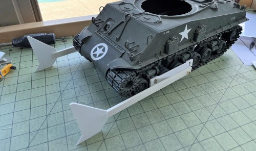 RC 1/16 Sherman T31 Demolition tank - Build