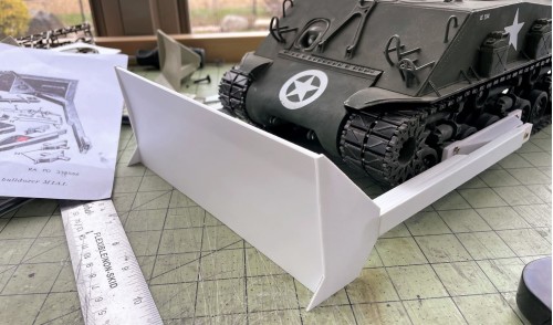 RC 1/16 Sherman T31 Demolition tank - Build