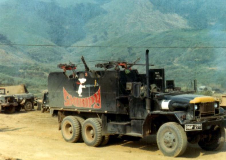 US gun truck