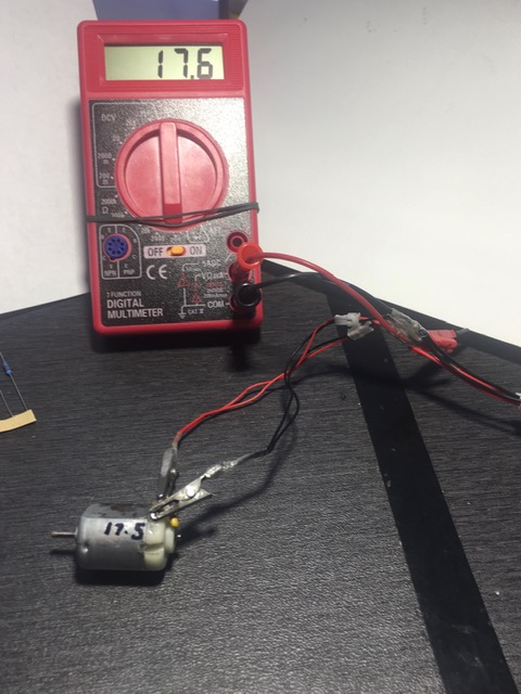 Small DC Motor tester