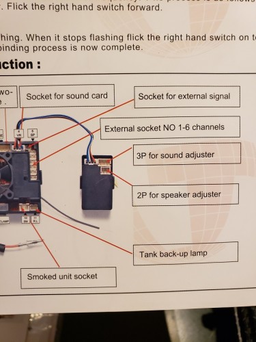 The Socket for External Signal was used to power the rear convoy light..jpg