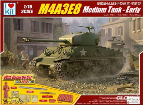 I love kits M4A3E8 SHERMAN - MEDIUM TANK - EARLY PRODUCTION