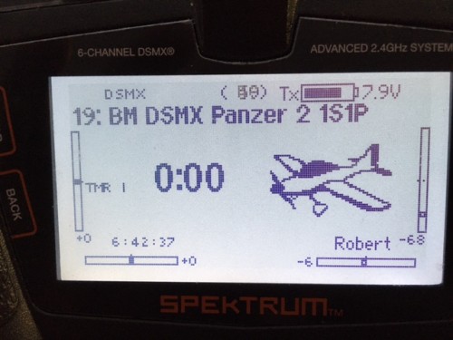 Its a bird, a plane...no its a Tank but no icon for a Tank in this TX. DSMX protocol.