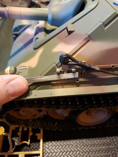 Carefully cleaning up the Haaken mounts.jpg