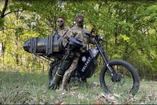 NLAW on motorbike