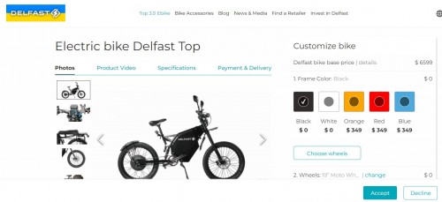 Delfast electric bikes