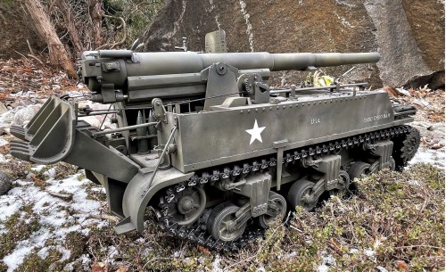1/16 RC M-12 Gun Motor Carriage SP Howitzer