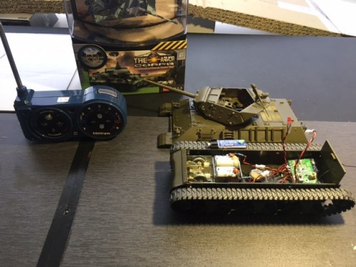 This is a very small radio system. Plenty of room in this chassis!