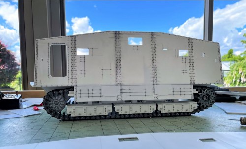 A7V German WW1 tank 1/16 RC - Build
