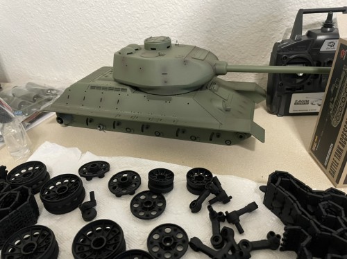 T-34 no wheels