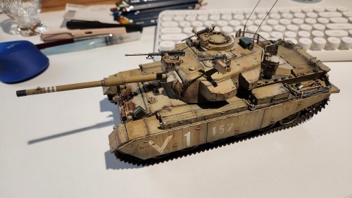Painted and weathered